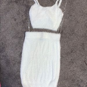 Fashion Nova Two Piece Skirt Set